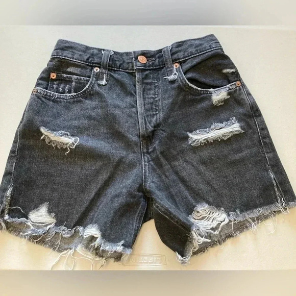 Free People Makai Cut-Off‎ Denim Short XS - Picture 3 of 12